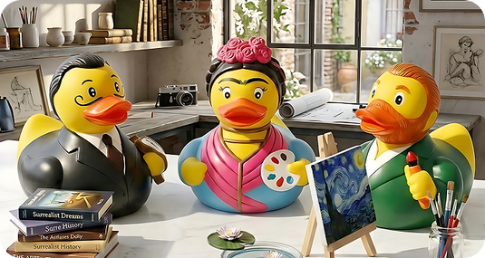 salvador-dali-rubber-duck