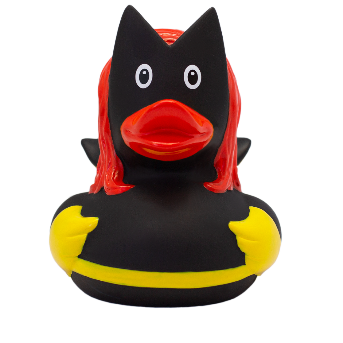 Dark Duck Woman Rubber Duck