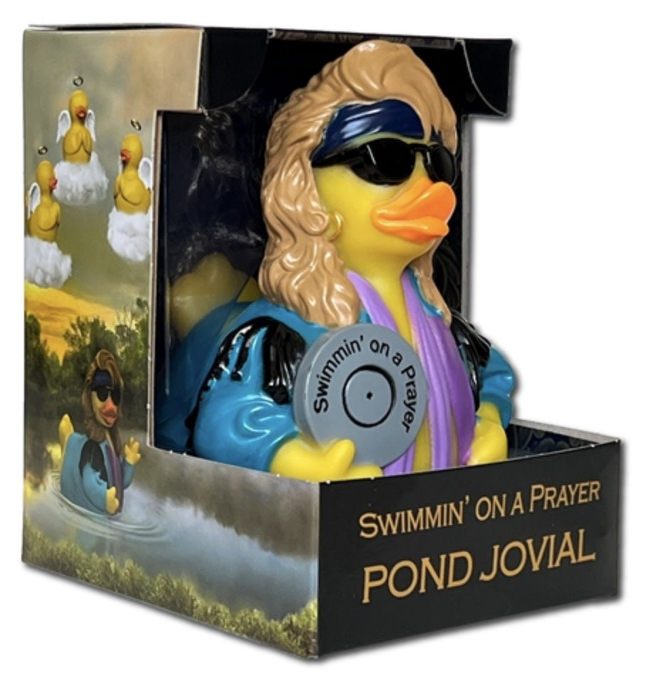 Pond Jovial - Swimmin on a Prayer Rubber Duck