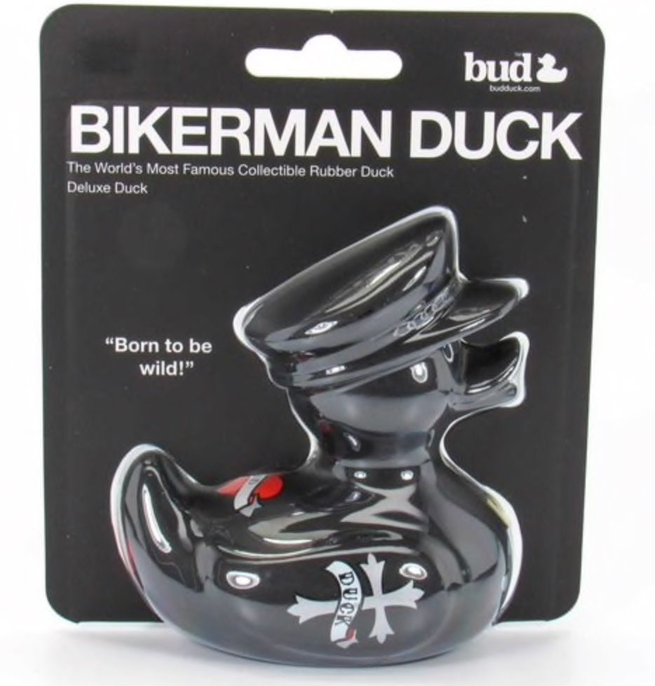 Biker Rubber Duck