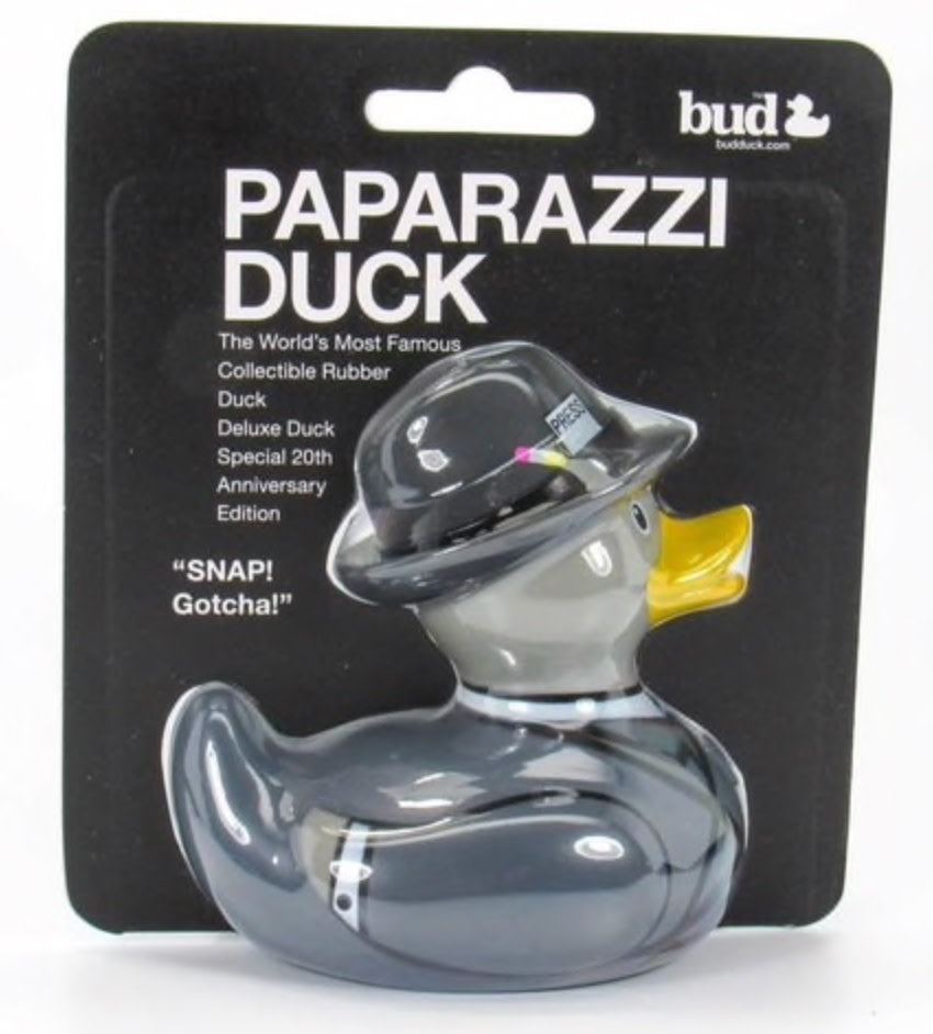 Paparazzi Reporter Rubber Duck