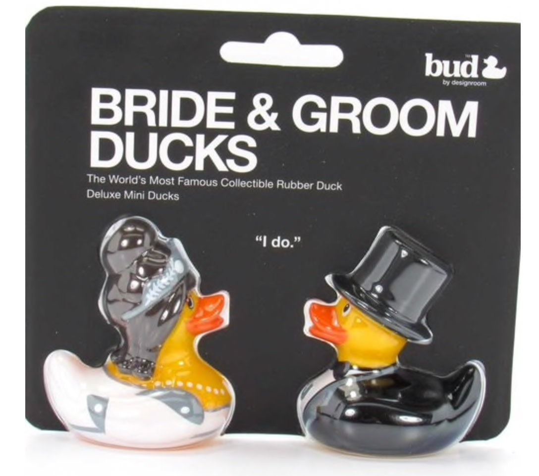 Bride & Groom Duck Mini Set