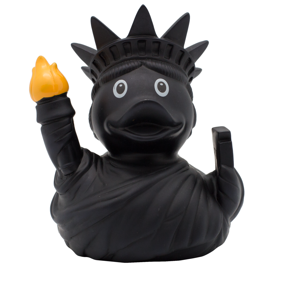 Freedom Black Rubber Duck