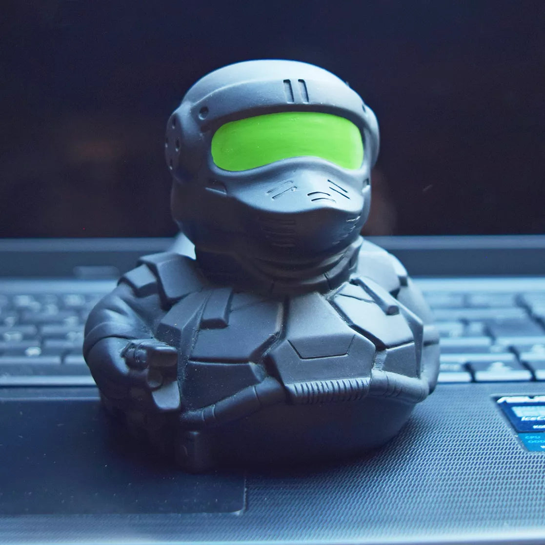 Cyber Soldier Rubber Duck