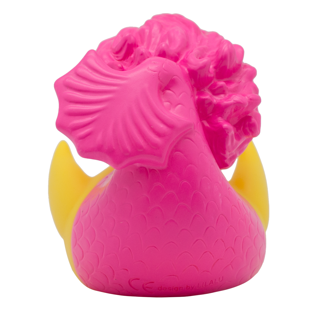 Pink Mermaid Rubber Duck
