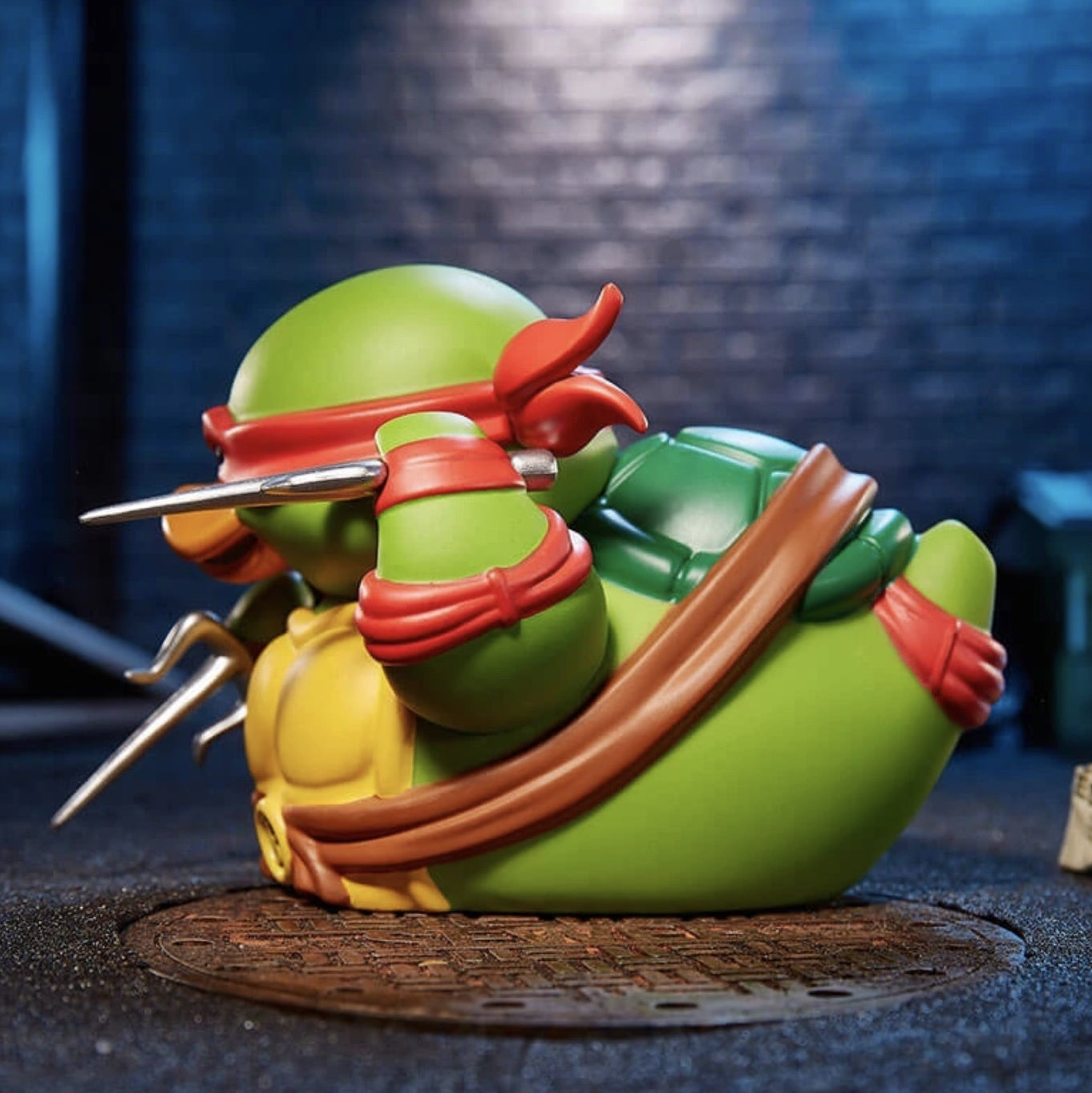 Teenage Mutant Ninja Turtles Raphael Rubber Duck - Boxed Edition