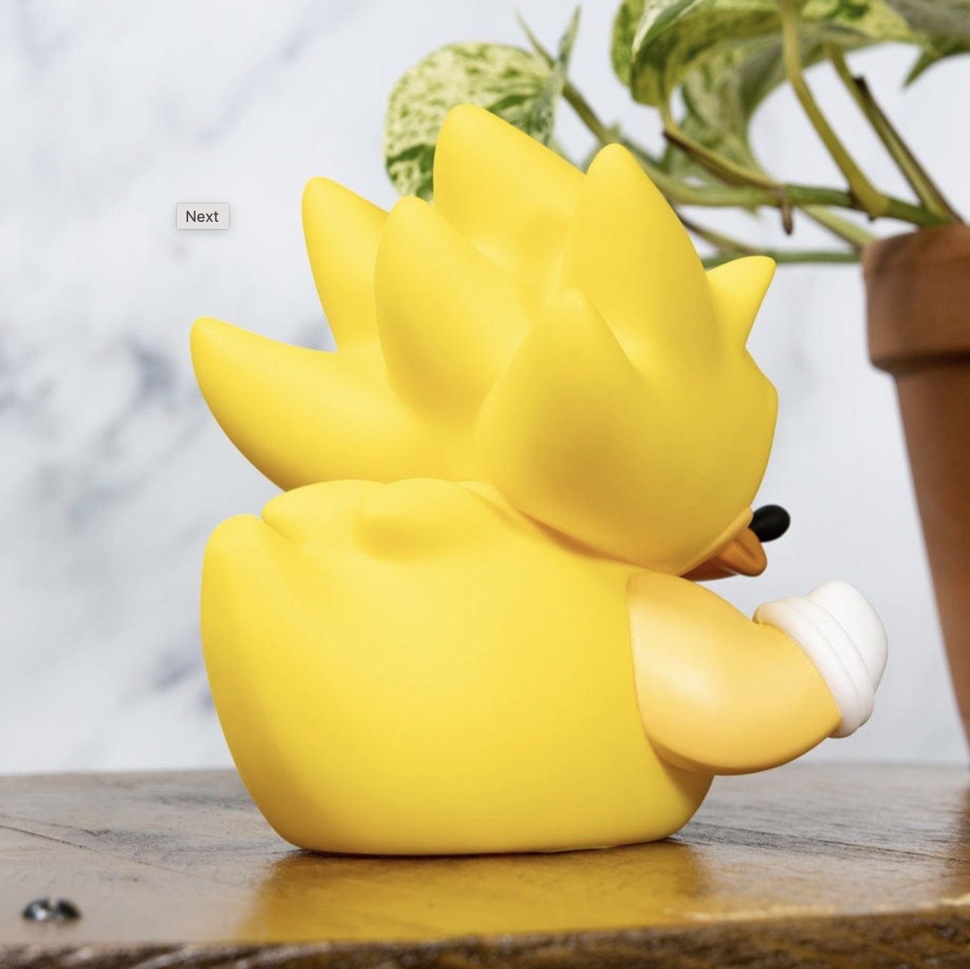 Sonic the Hedgehog - Super Sonic Rubber Duck - Boxed Edition