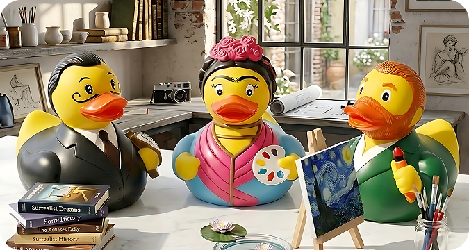 salvador-dali-rubber-duck