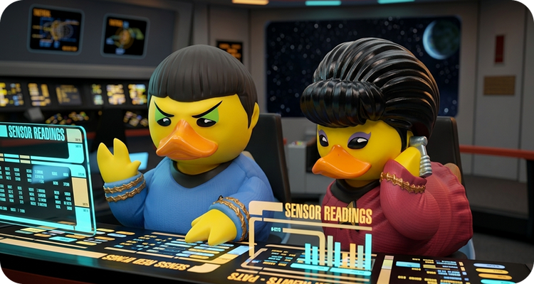 Sci-Fi Rubber Ducks