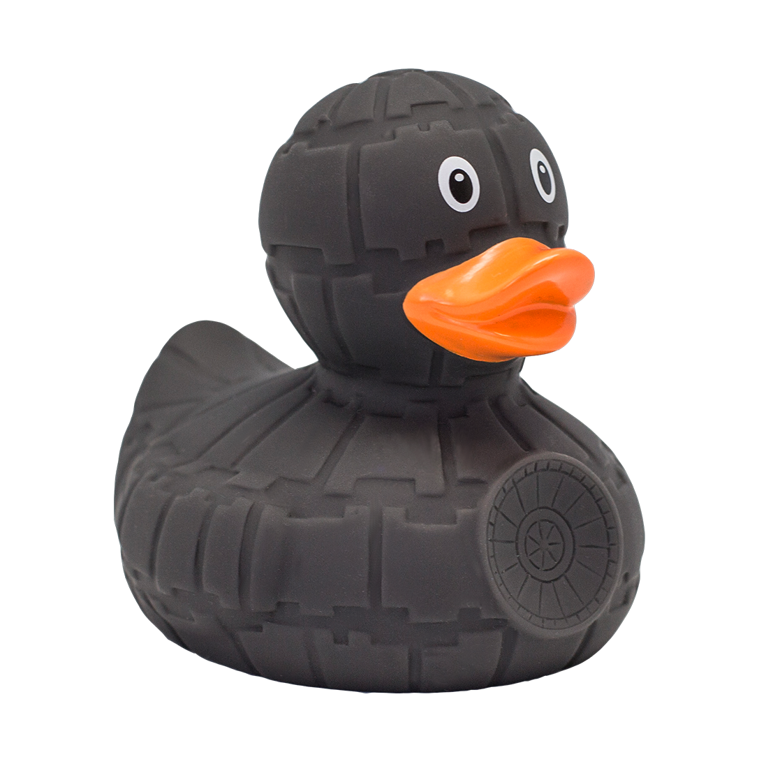 Gray rubber duck