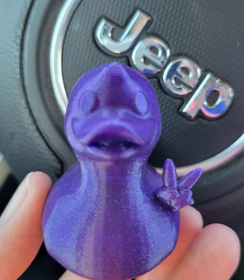 Wave Duck for Jeeps - Sparkle Purple