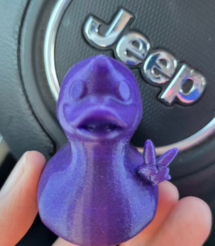 Wave Duck for Jeeps - Sparkle Purple