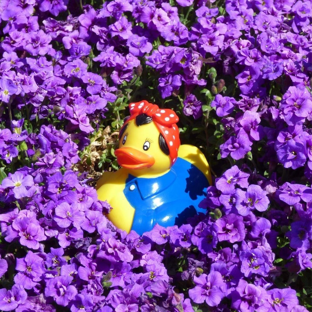 Rosie the Riveter Rubber Duck