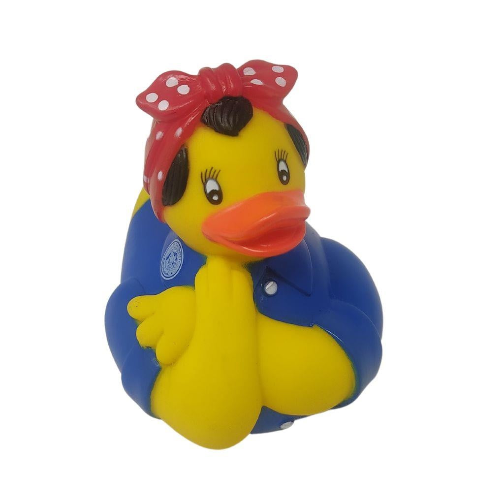 Rosie the Riveter Rubber Duck