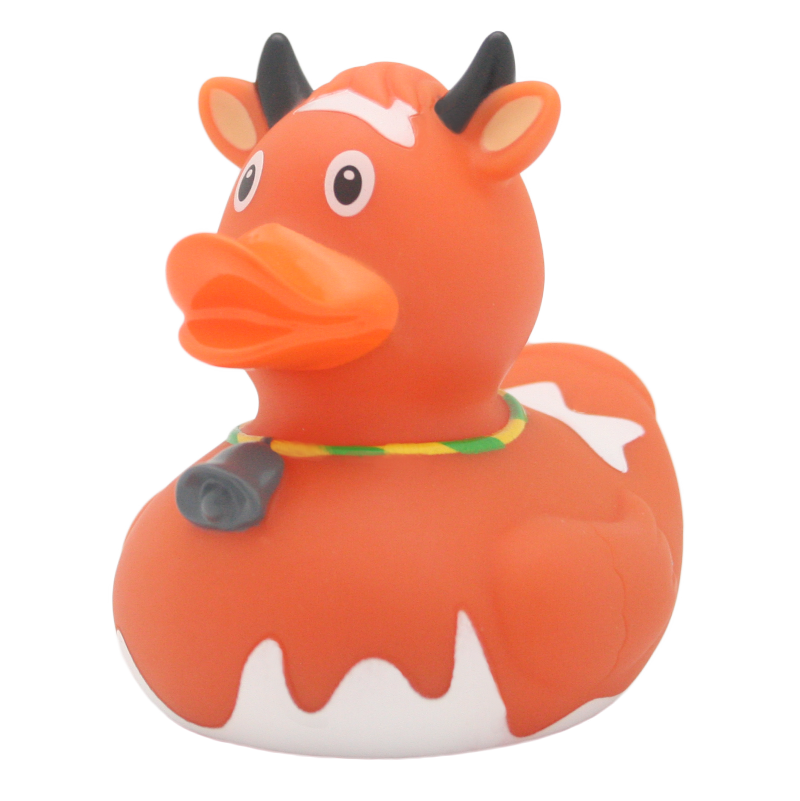 Brown Cow Rubber Duck