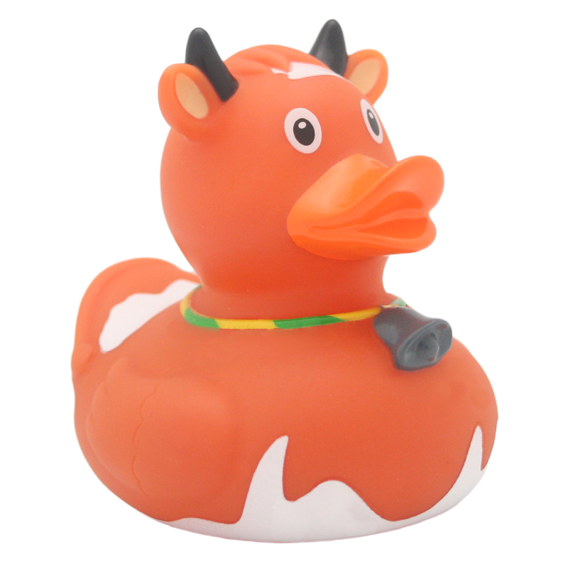 Brown Cow Rubber Duck