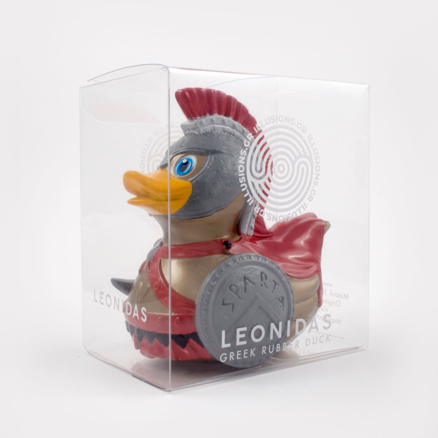 Leonidas Spartan King Rubber Duck