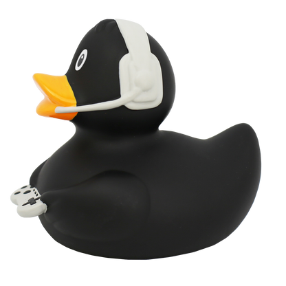 Gamer Rubber Duck - Black