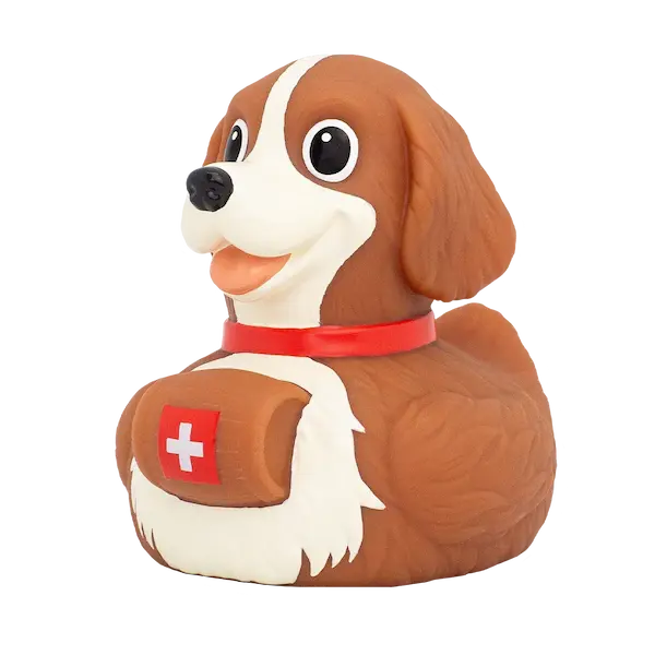 Mountain Rescue Dog Rubber Duck