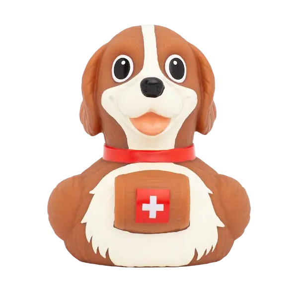 Mountain Rescue Dog Rubber Duck