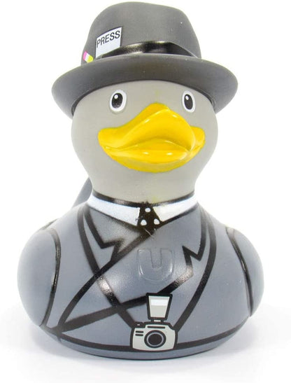 Paparazzi Reporter Rubber Duck