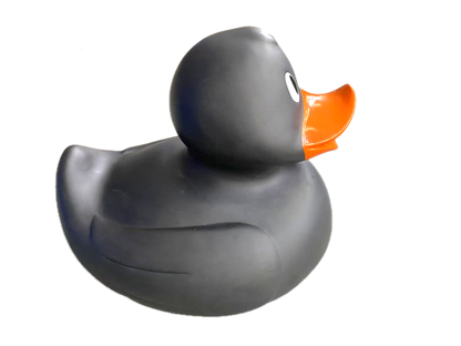 Canard géant - noir