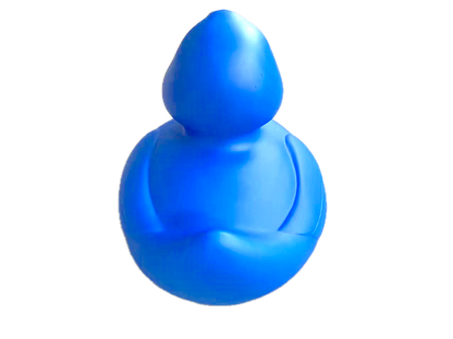 Jumbo Blue Rubber Duck