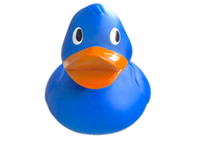 Jumbo Blue Rubber Duck