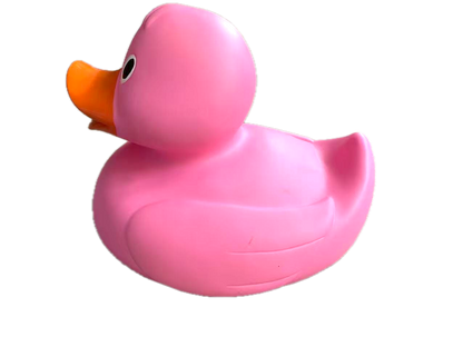 Jumbo Pink Rubber Duck