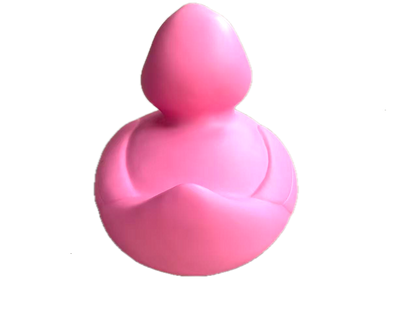 Jumbo Pink Rubber Duck