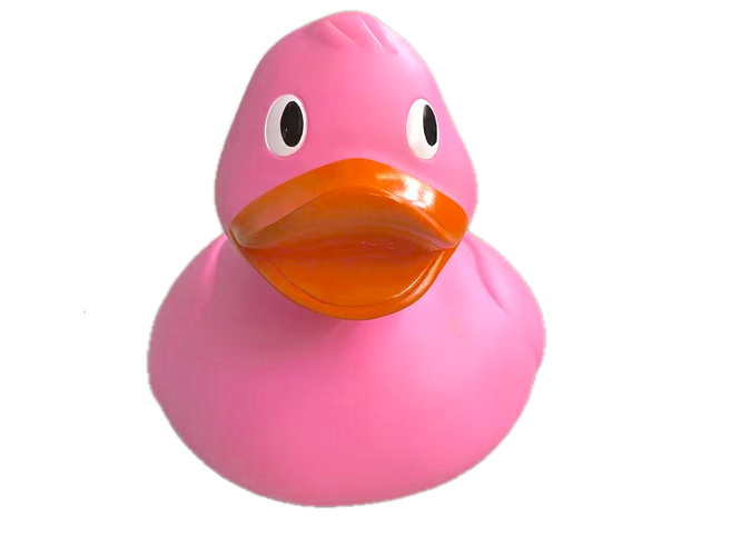 Canard géant - rose