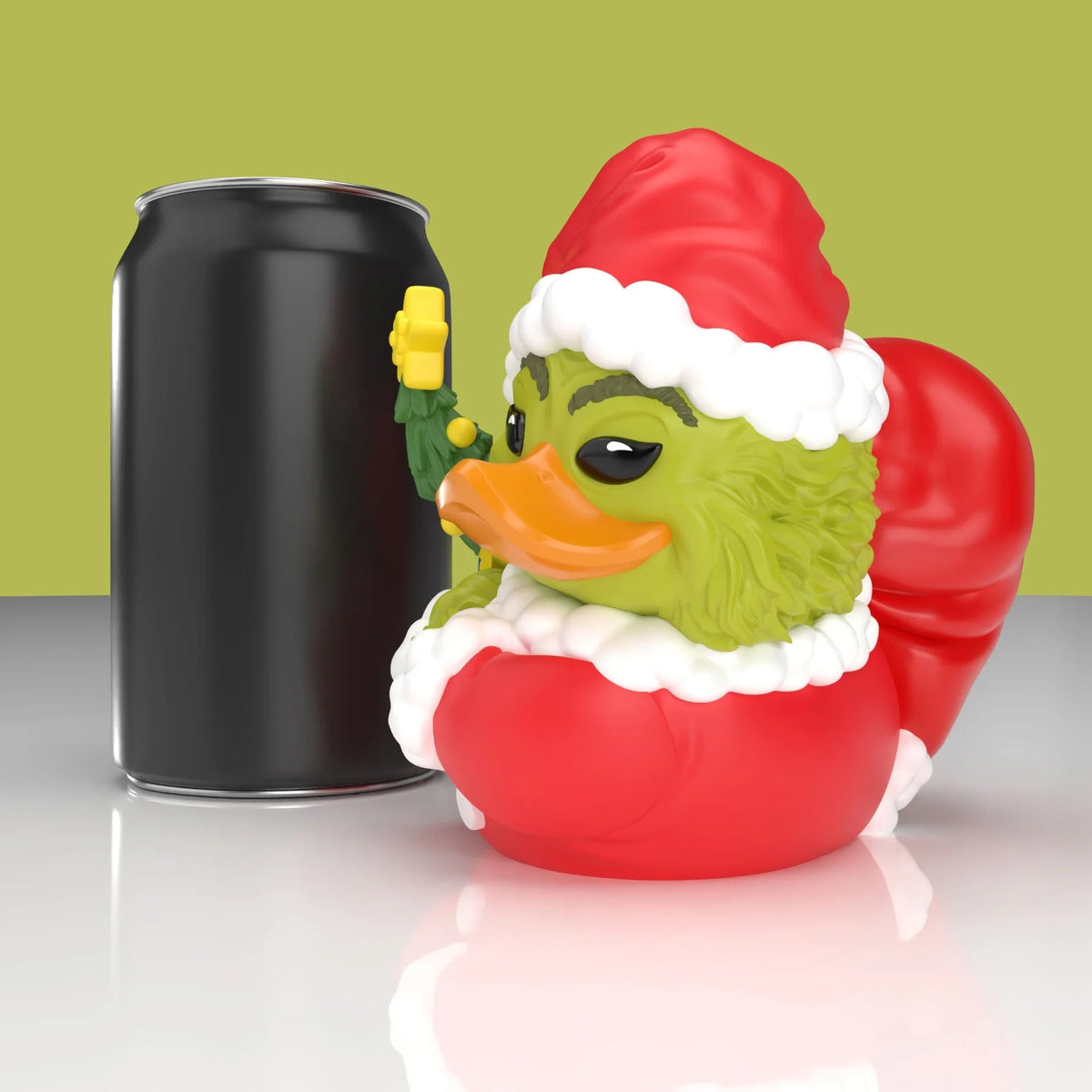 Dr. Seuss The Grinch: Santa Outfit Rubber Duck - First Edition