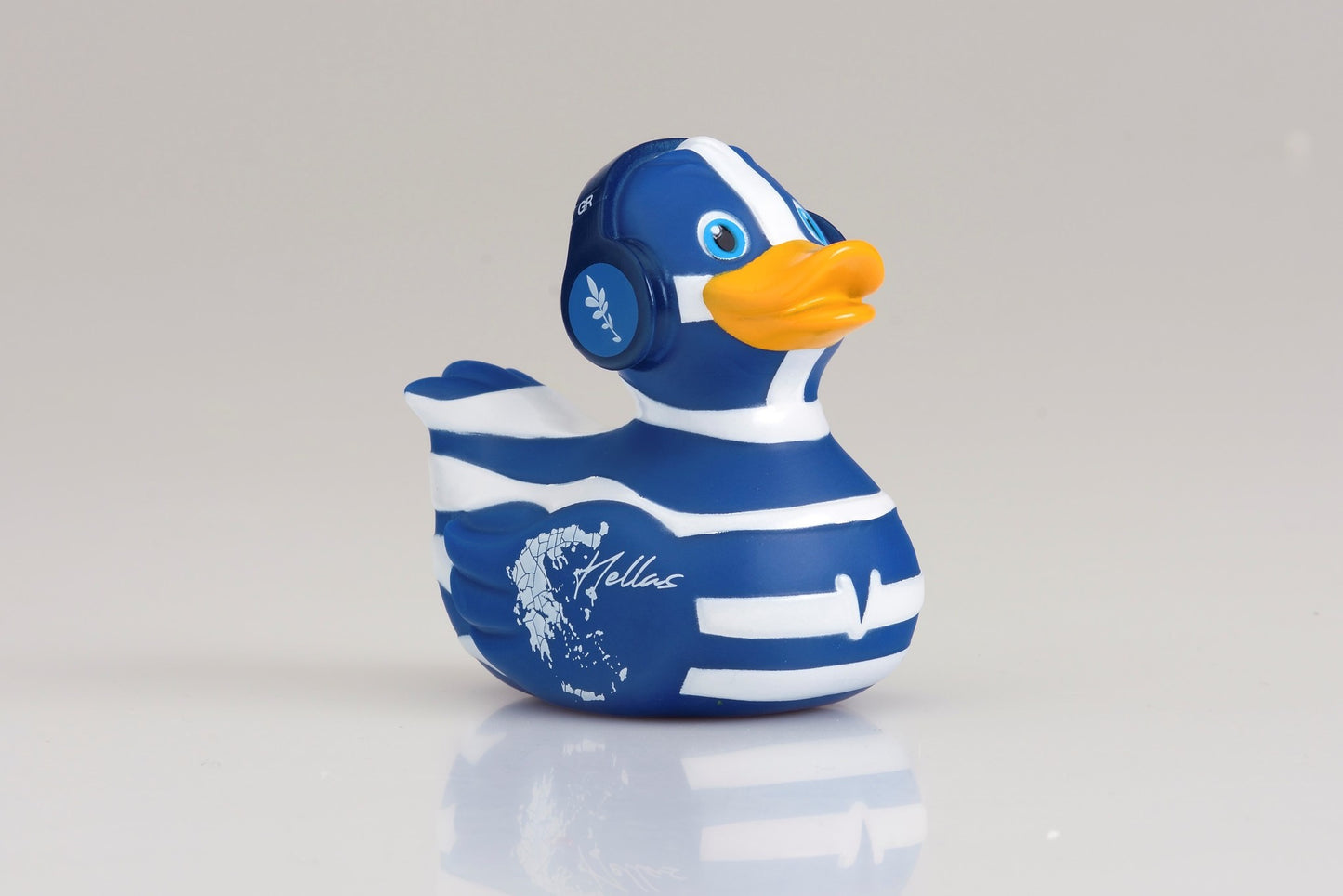 Hellas - Greek Flag Rubber Duck