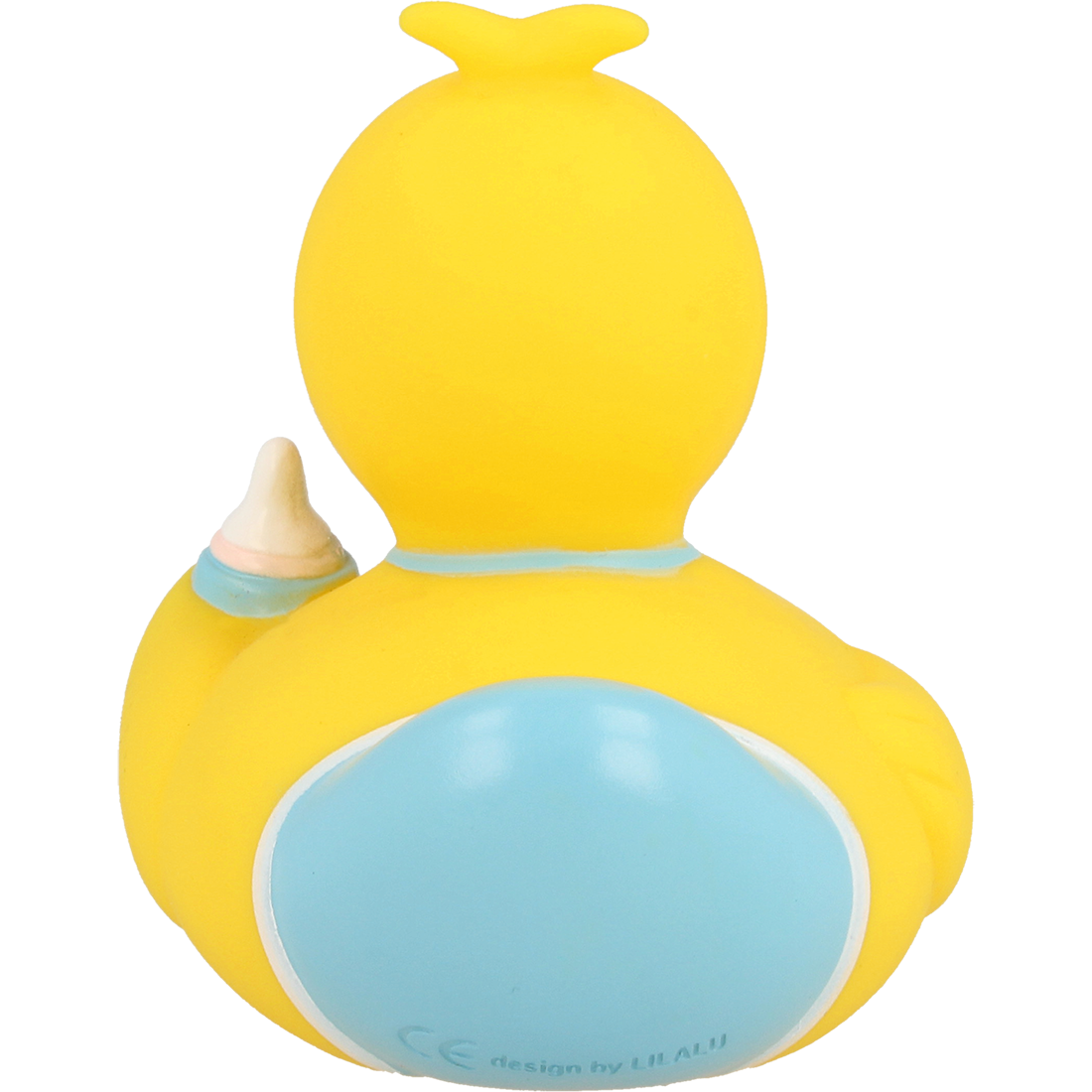 Baby Boy with Bib  Rubber Duck