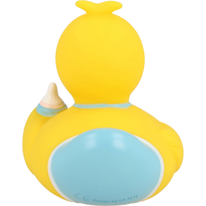 Baby Boy with Bib  Rubber Duck