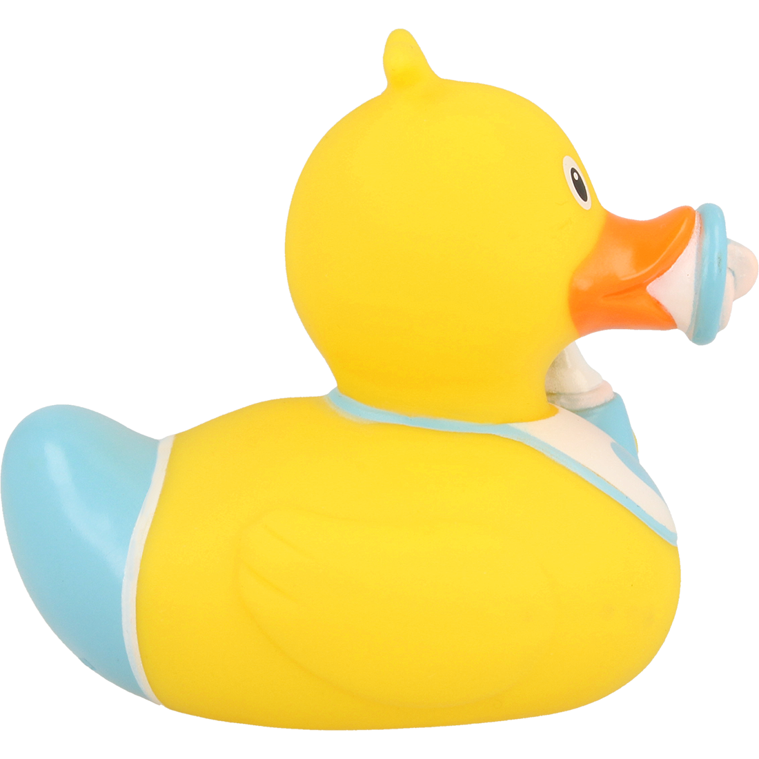 Baby Boy with Bib  Rubber Duck