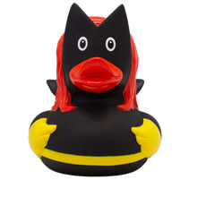 Dark Duck Woman Rubber Duck
