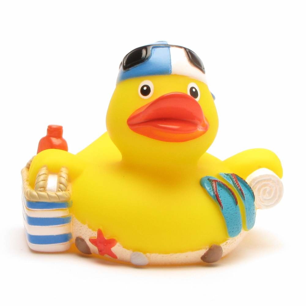 Beach Goer Rubber Duck