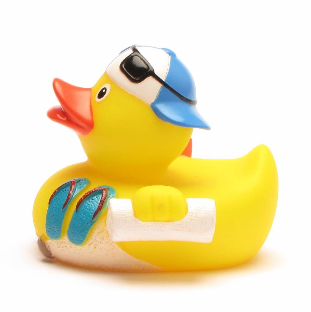 Beach Goer Rubber Duck