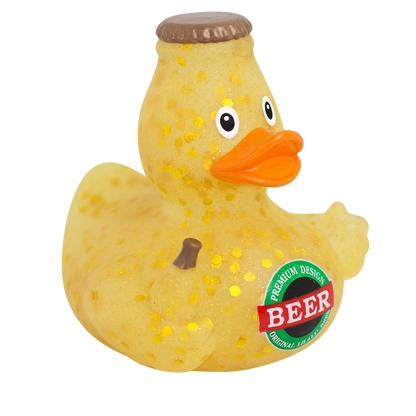 Beer Bottle Rubber Duck