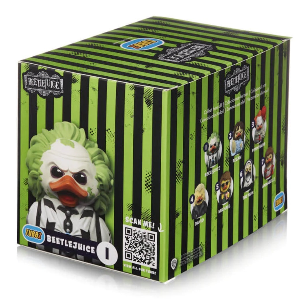 Beetlejuice Rubber Duck - Boxed Edition