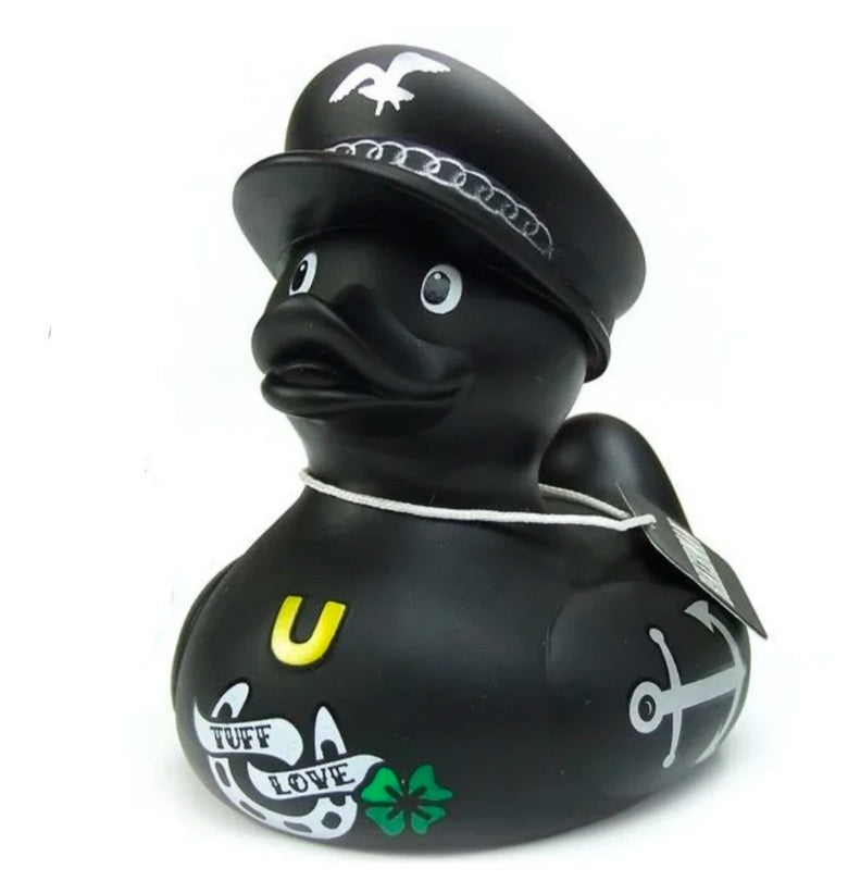 Biker Rubber Duck