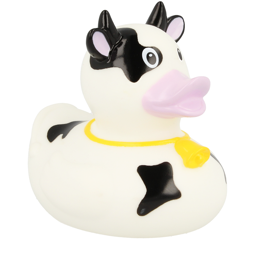 Black & White Cow Rubber Duck