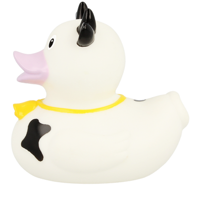Black & White Cow Rubber Duck