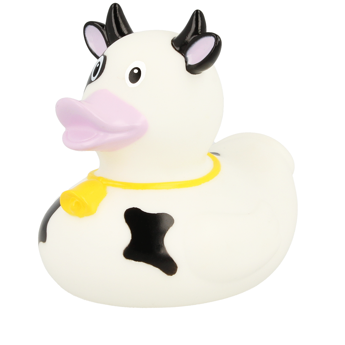 Black & White Cow Rubber Duck