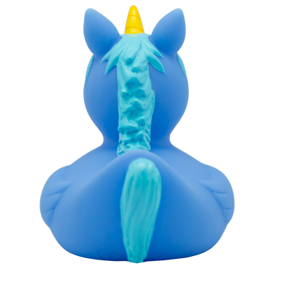Blue Unicorn Rubber Duck