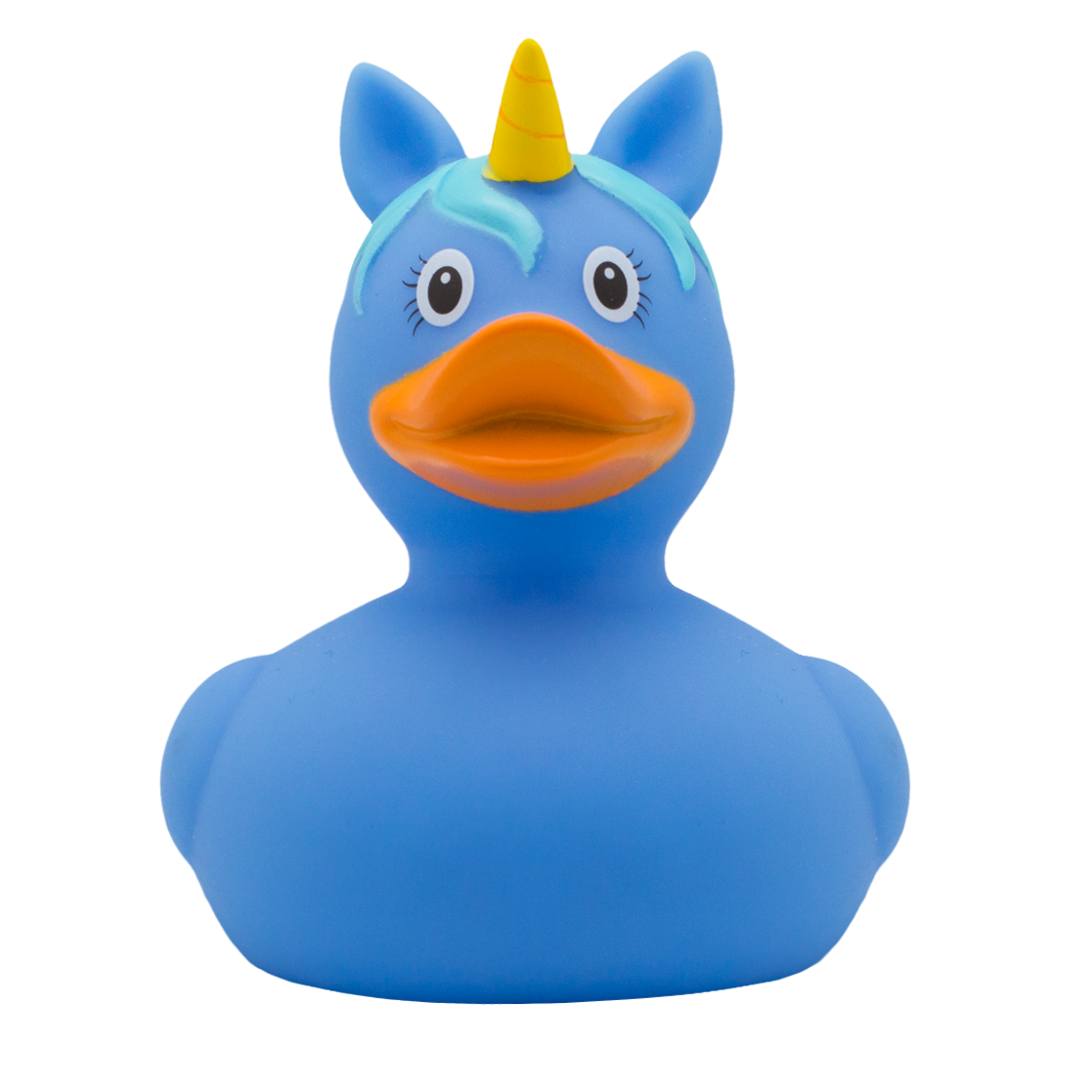 Blue Unicorn Rubber Duck