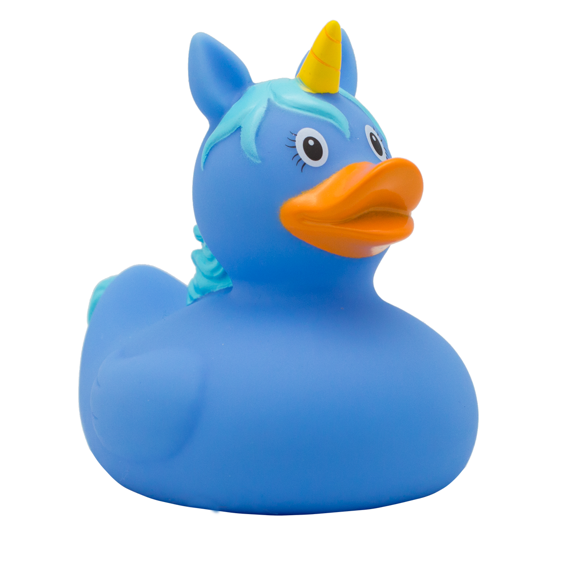 Blue Unicorn Rubber Duck