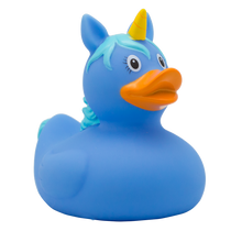 Blue Unicorn Rubber Duck