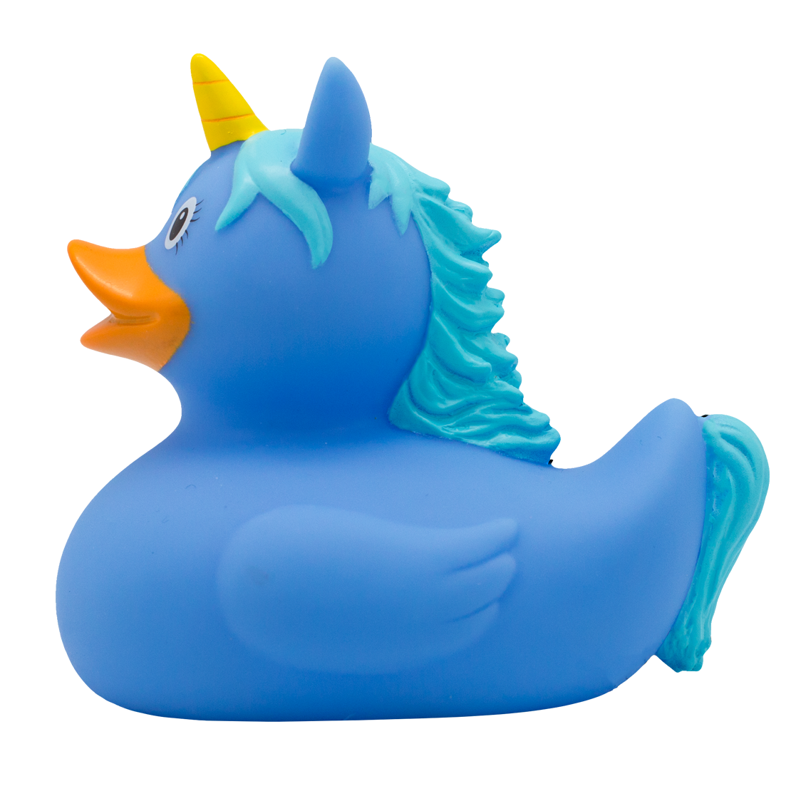 Blue Unicorn Rubber Duck